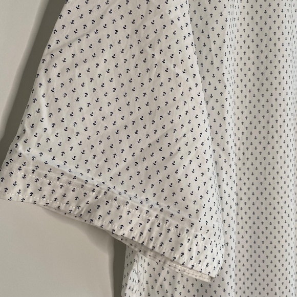 Michael Brandon Small Anchor Button Down TShirt - Picture 6 of 8